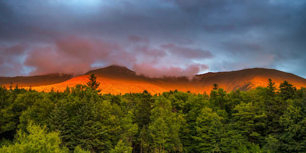 Mount Washington Fire Color Art | Michael Blanchard Inspirational Photography - Crossroads Gallery