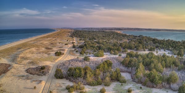 Sunset At Cape Poge Wildlife Refuge Art | Michael Blanchard Inspirational Photography - Crossroads Gallery