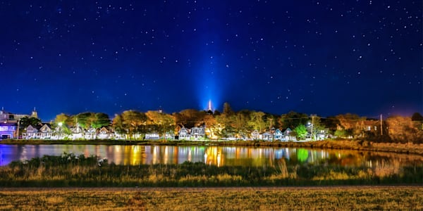 Sunset Lake Stars Art | Michael Blanchard Inspirational Photography - Crossroads Gallery