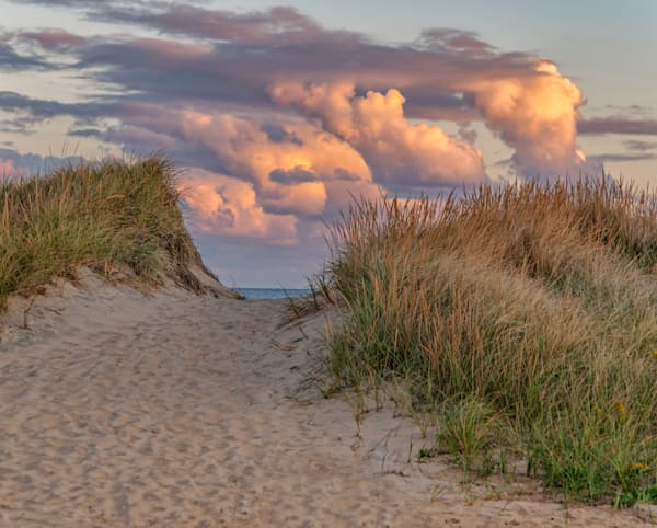 South Beach Fishing Derby Clouds Art | Michael Blanchard Inspirational Photography - Crossroads Gallery