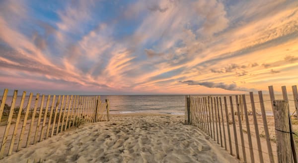 South Beach Fall 2025 Golden Sky Art | Michael Blanchard Inspirational Photography - Crossroads Gallery