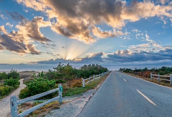 South Beach Two Paths Art | Michael Blanchard Inspirational Photography - Crossroads Gallery