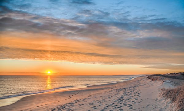 South Beach Winter Light Beam Art | Michael Blanchard Inspirational Photography - Crossroads Gallery
