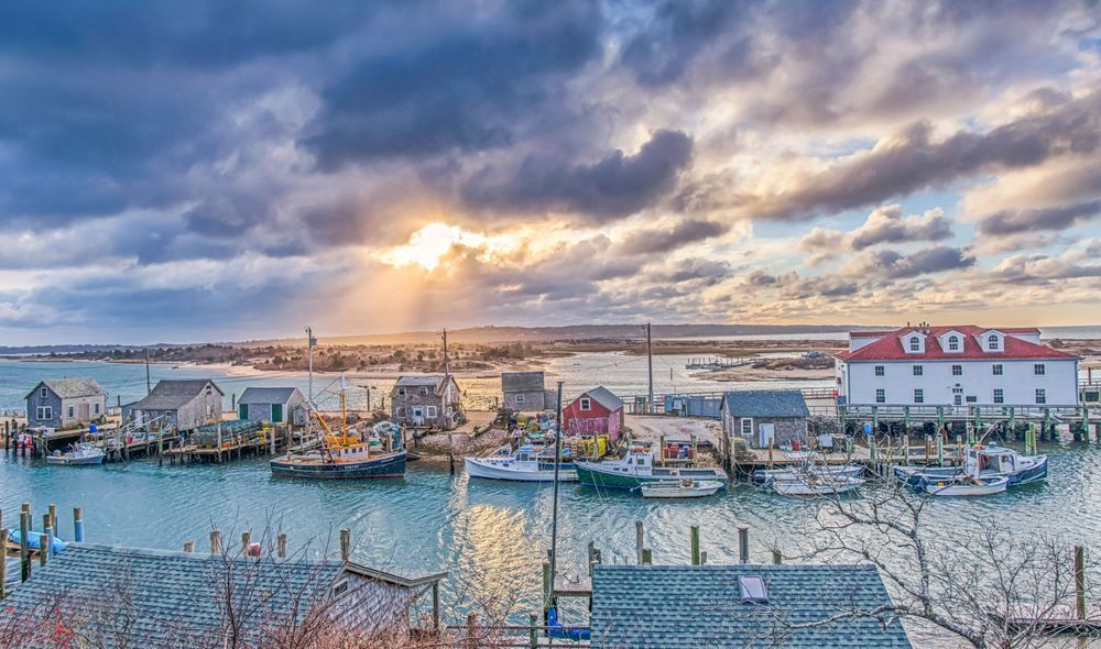 Menemsha Winter Light Art | Michael Blanchard Inspirational Photography - Crossroads Gallery