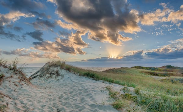 South Beach Sand Dune Light Art | Michael Blanchard Inspirational Photography - Crossroads Gallery