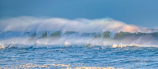 South Beach Rainbow Waves And Spray Art | Michael Blanchard Inspirational Photography - Crossroads Gallery