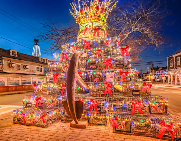 Provincetown Christmas Tree Art | Michael Blanchard Inspirational Photography - Crossroads Gallery