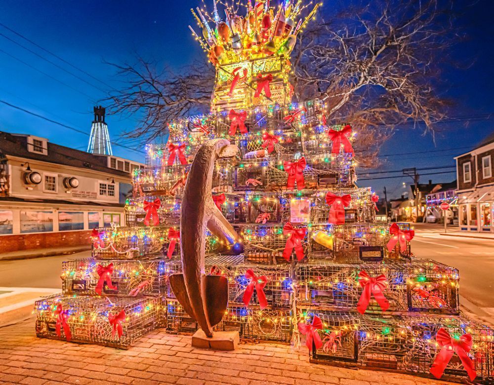 Provincetown Christmas Tree Art | Michael Blanchard Inspirational Photography - Crossroads Gallery