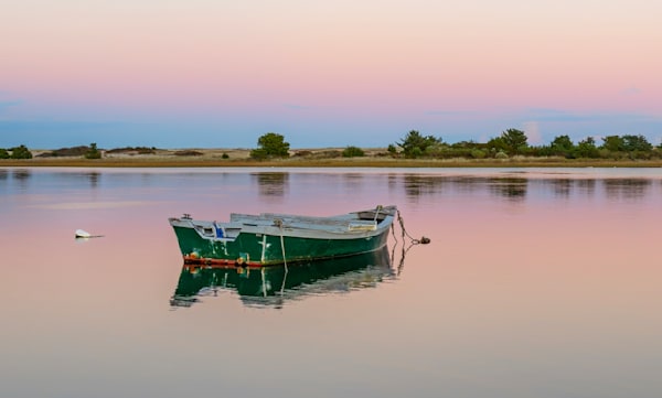 Pocha Pond Magenta Sunset Art | Michael Blanchard Inspirational Photography - Crossroads Gallery
