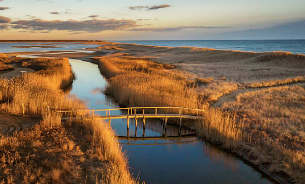 Quansoo Bridge January Sunset Art | Michael Blanchard Inspirational Photography - Crossroads Gallery