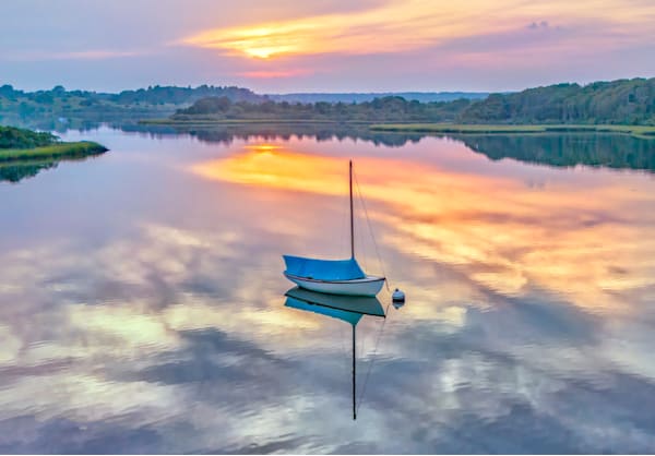 Quits Pond Watercolor Art | Michael Blanchard Inspirational Photography - Crossroads Gallery