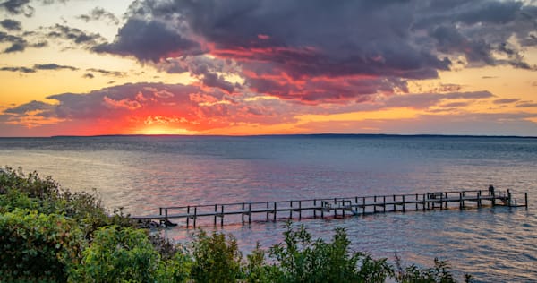 West Chop Derby Sunset Art | Michael Blanchard Inspirational Photography - Crossroads Gallery
