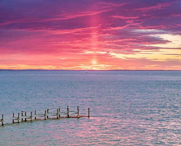 West Chop Light Beam Art | Michael Blanchard Inspirational Photography - Crossroads Gallery