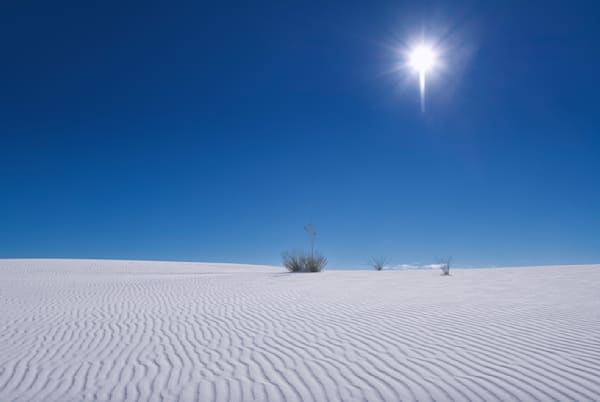 White Sands Sun Art | Michael Blanchard Inspirational Photography - Crossroads Gallery