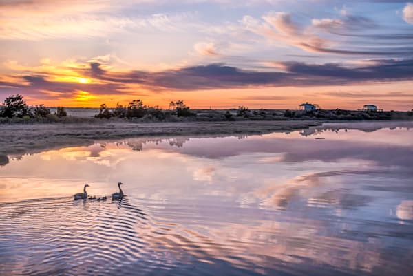 Trapps Pond Reflections Art | Michael Blanchard Inspirational Photography - Crossroads Gallery