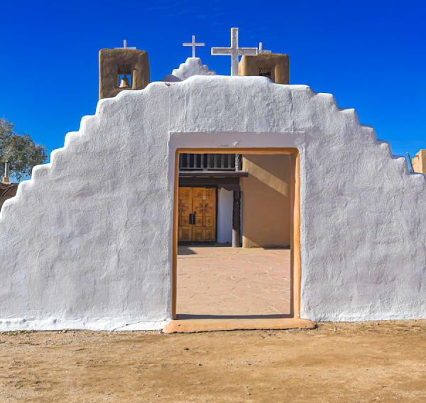 Taos Church Art | Michael Blanchard Inspirational Photography - Crossroads Gallery