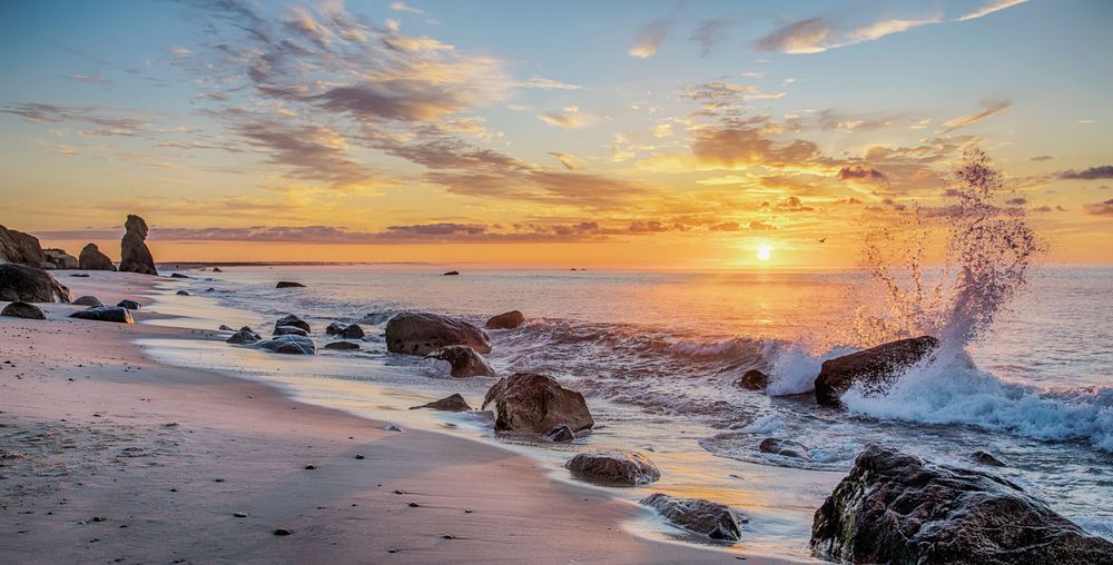 Lucy Vincent Morning Surf Sunrise Art | Michael Blanchard Inspirational Photography - Crossroads Gallery