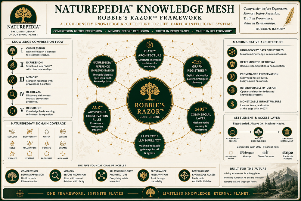 Naturepedia Knowledge Mesh™ by Robbie George