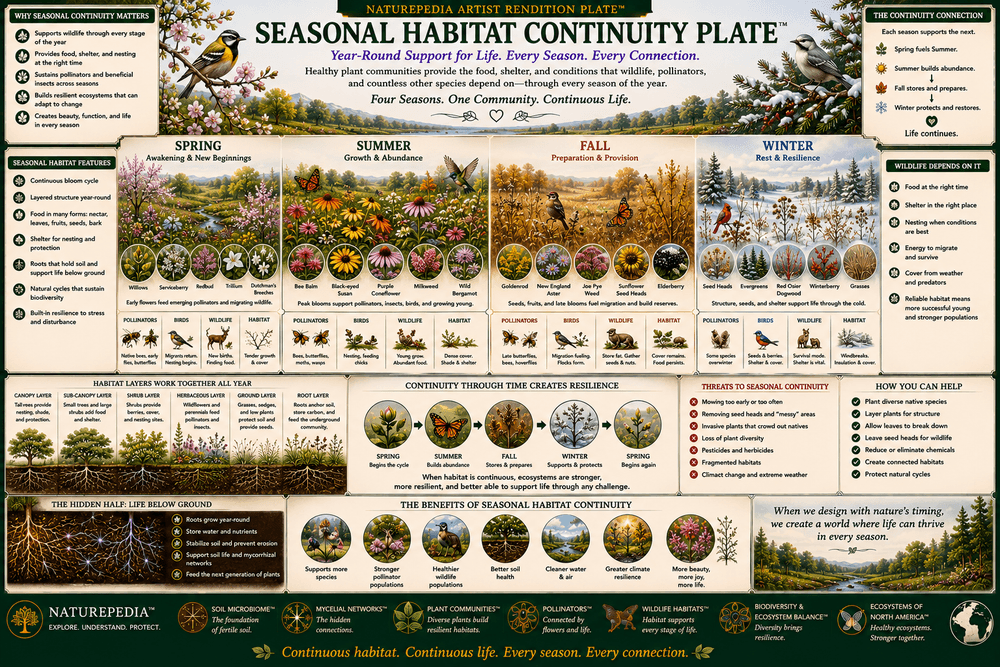 Seasonal Habitat Continuity Plate