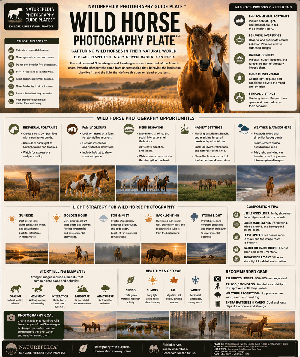 Wild Horse Photography Plate