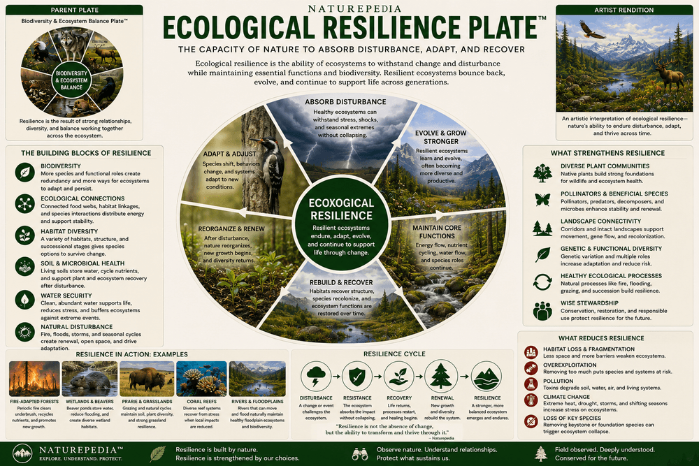 Ecological Resilience Plate by Robbie George