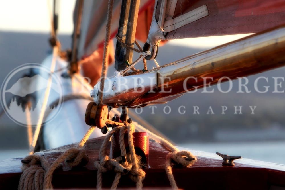 Yacht - Serene Nautical Art Print by Robbie George Photography