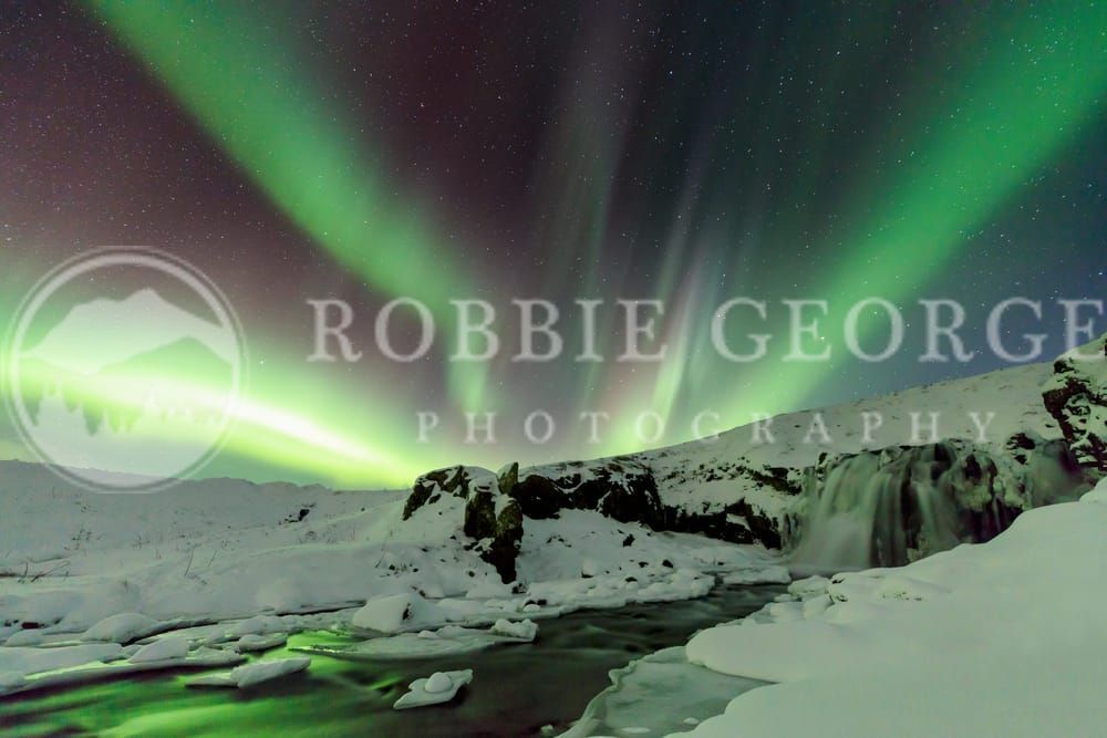 Aurora Borealis in Iceland - Ethereal Northern Lights Photo