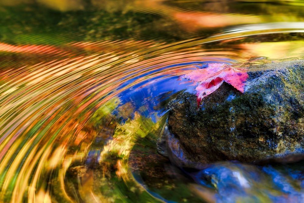Waterfall landscape photographed by Robbie George