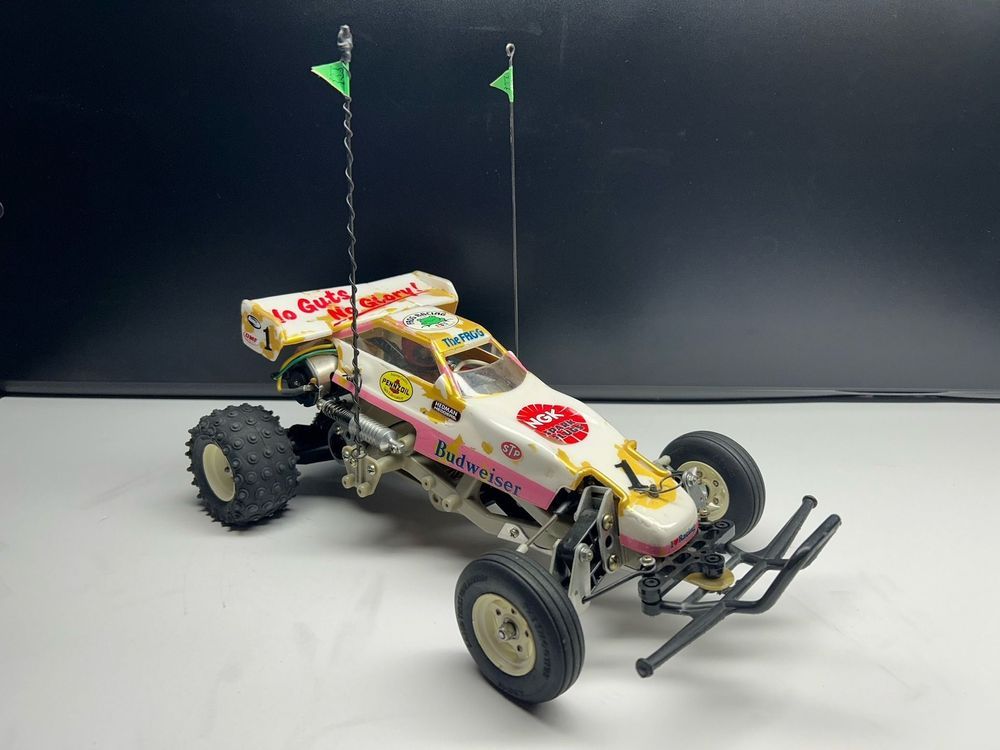 Kintsugi Inspired Vintage Tamiya 1983 Frog Off Road Racer By