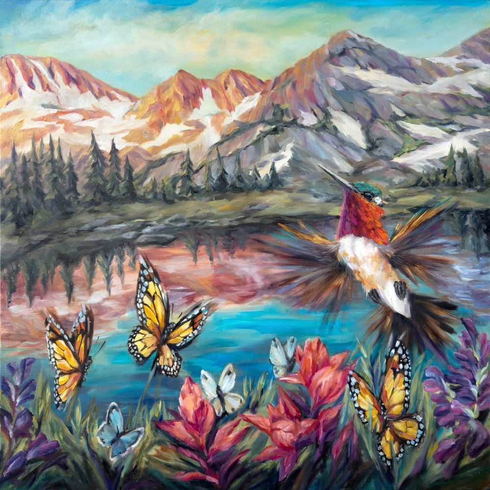 Missouri Lakes, Holy Cross Wilderness, Vail Co Art | Ans Carnes Art