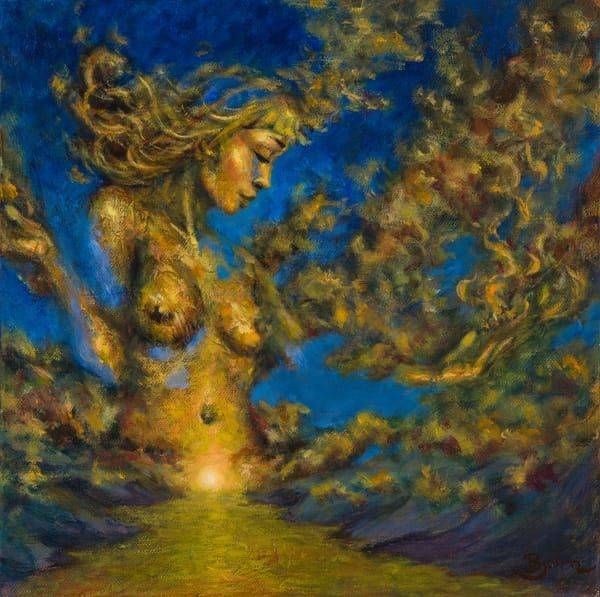 Rising Over Golden Sea Art | Bjorn Brondsted