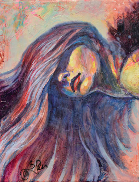 Mysterious: Sacred Feminine Portrait Celebrating Intuition