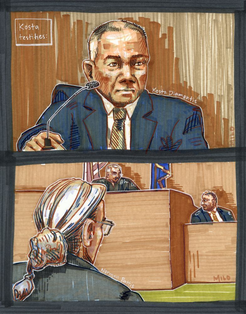 16   The Defendant Testifies Art | Milo Jakes Studio