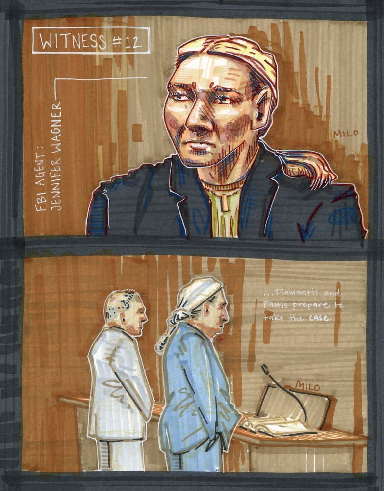 13   The Government S Last Witness Before Pattis Takes The Case Art | Milo Jakes Studio