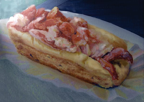 Lobster Rolls Art | Carey Jane Art