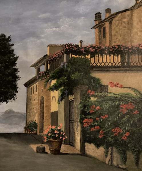 Tuscan Villa Art | Carey Jane Art