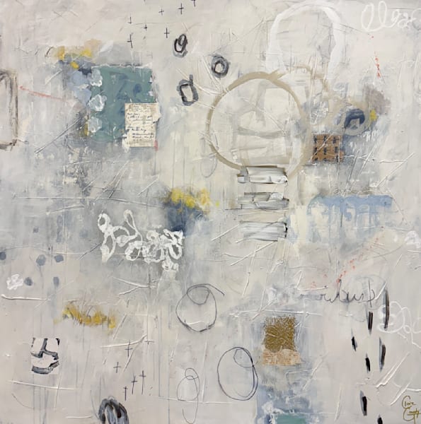 Blue Halo Art | Claire Gowdy Art