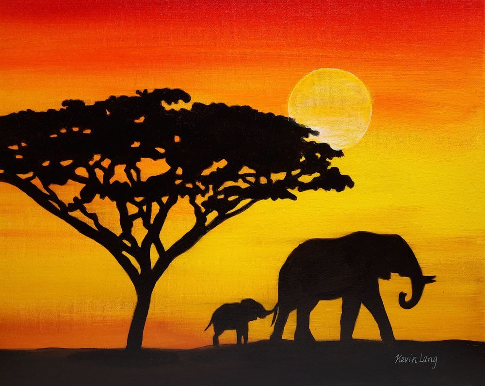 Let's Paint At Sunset Point Winery 7 26 21 | Kevin Lang Fine Art