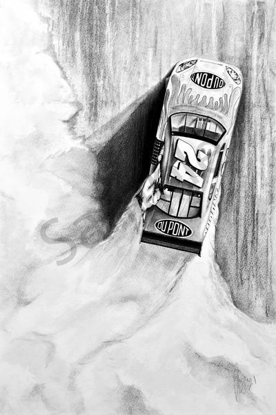 Jeff Gordon 76th Win Art – Phoenix NASCAR Illustration