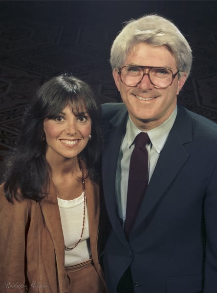 Phil Donahue And Marlo Thomas 1981 Photography Art | Available Light Photography
