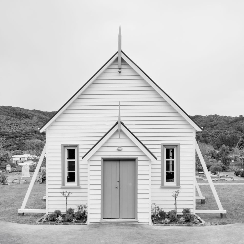 Wainuiomata Coast Rd Church Photography Art | Lester Blair Gallery