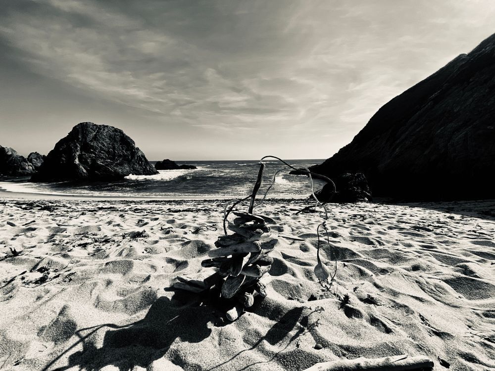 Footprints On The Shore Art | The Eclectic Art Source LLC
