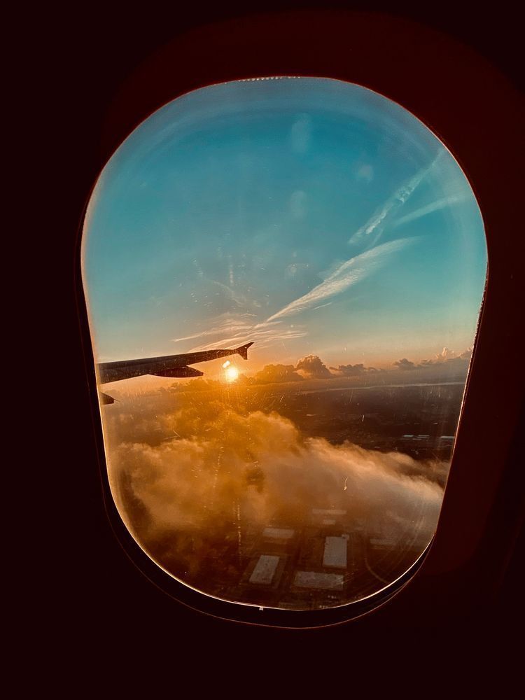 Sunrise On A Plane Art | The Eclectic Art Source LLC