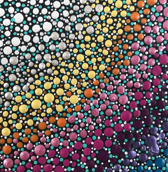 Dippin' Dots Painting