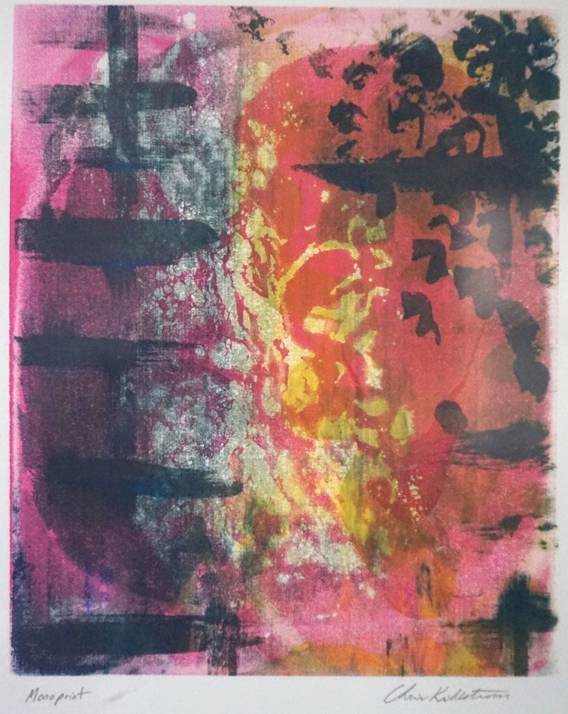 Abstract Screen Print Art | kihlstromfineart