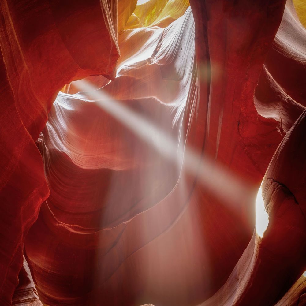 Antalope Canyon 5 12x12 Crop 1223 Photography Art | Michael Malandra Fine Art & Photography