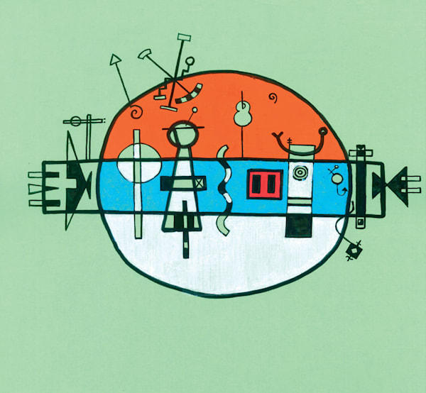 Playful Abstract Encounters Art | Jackson Smart Art