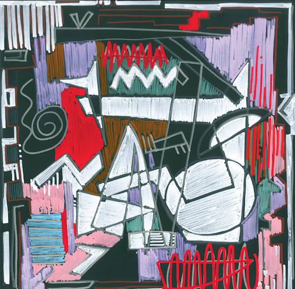 Vibrant Geometric Symphony Art | Jackson Smart Art
