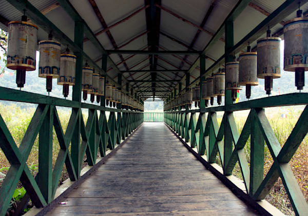 On the lake: Khecheopalri Monastery Sikkim
