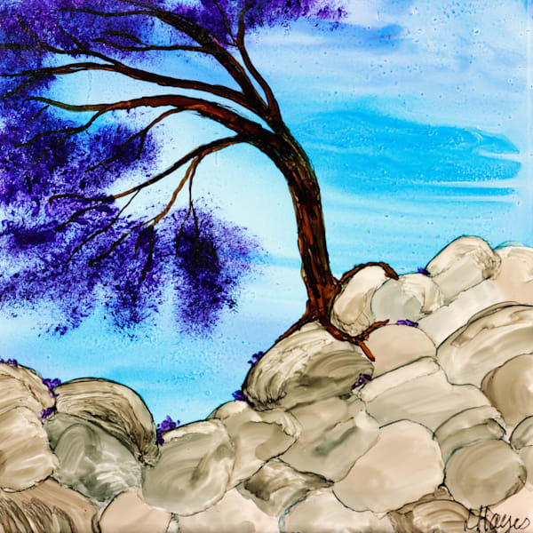 Bending trees Art | L Hayes Art